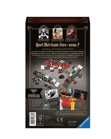Jeu familial Ravensburger Disney Villainous - Le mal a du style !