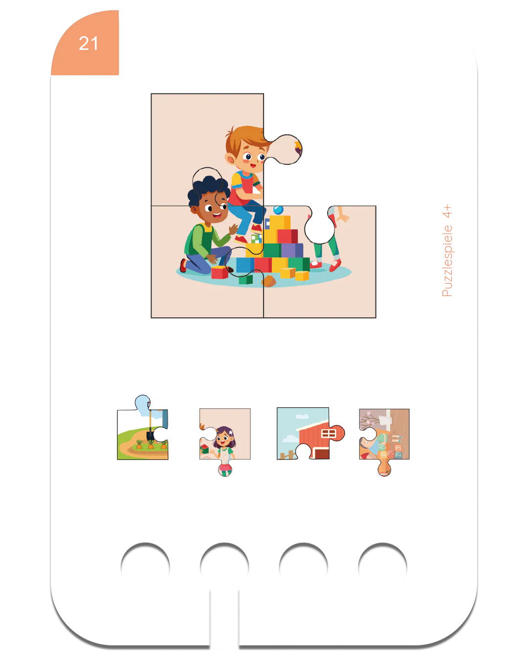 Kölner Lernspielverlag Puzzle Spiele 4+