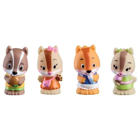 Klorofil Figurenset 4er-Set Familie «Nutnut»