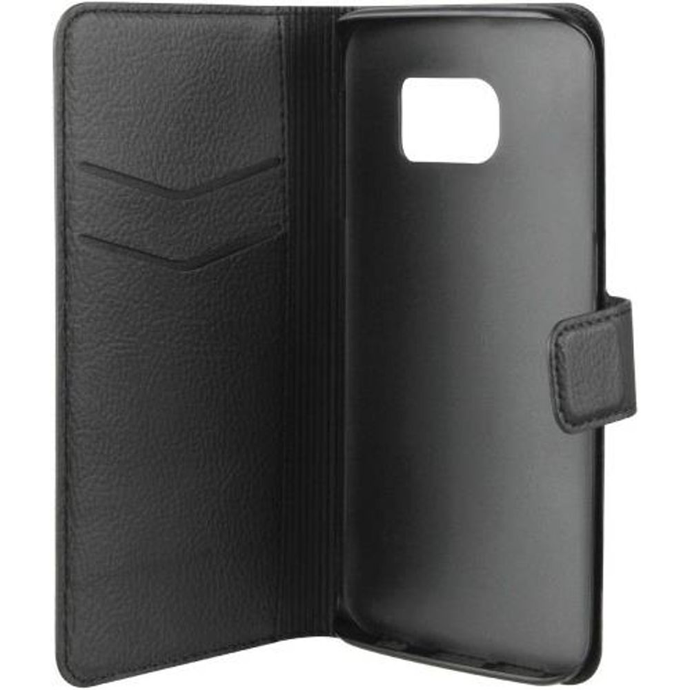 XQISIT Slim Wallet (Galaxy S6 Edge) schwarz