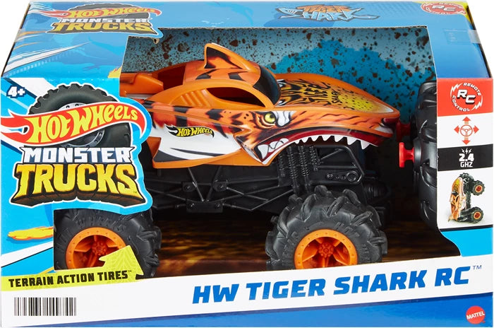 Hot Wheels Monster Trucks RC Tiger Shark 1:24