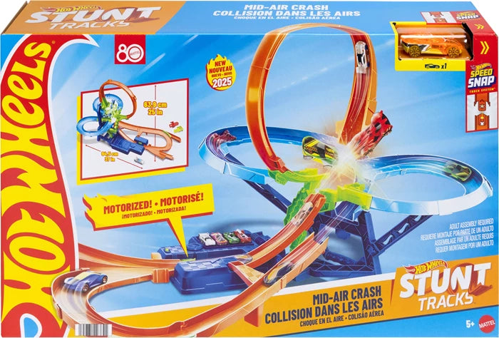 Hot Wheels Unendliche Crash Action 1 Fahrezug