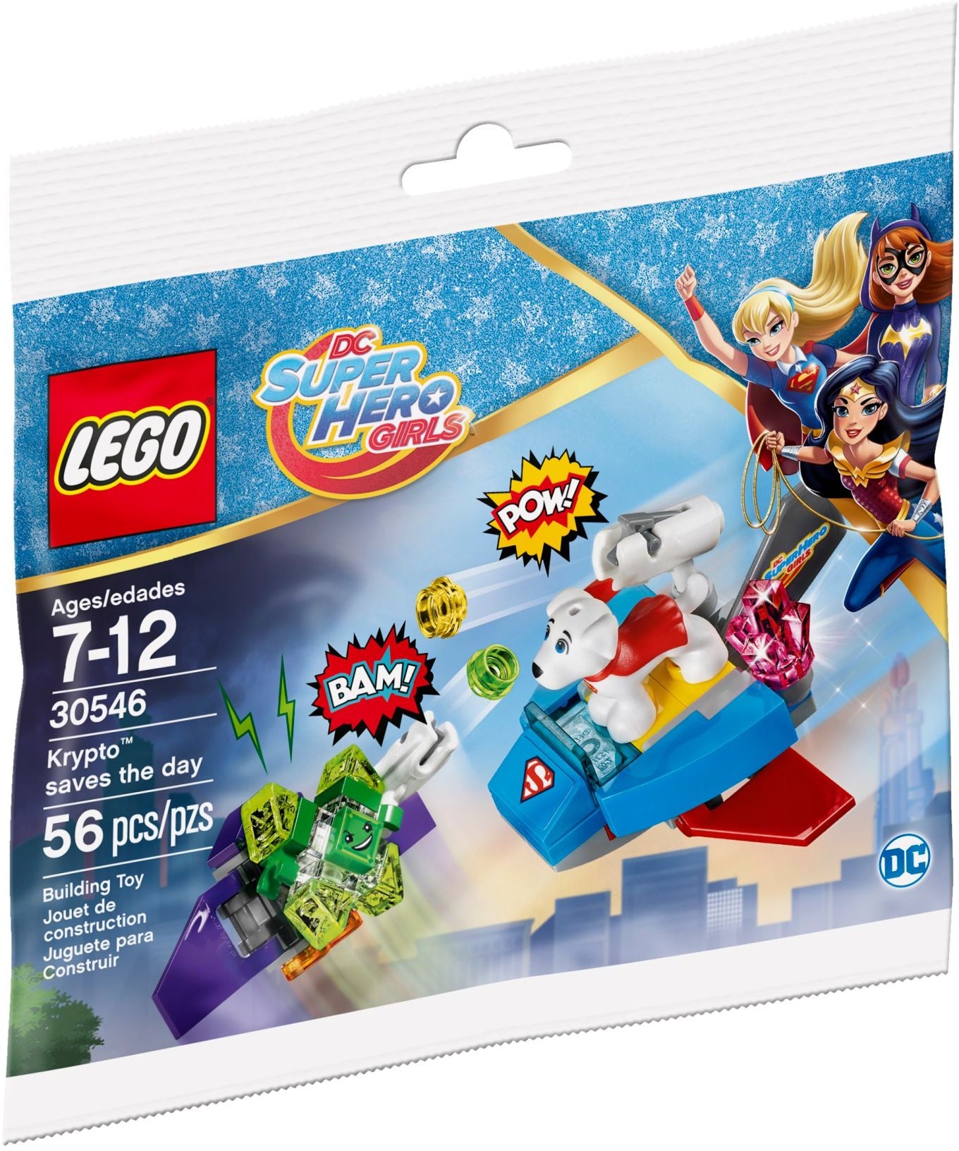 <transcy>LEGO DC Super Hero Girls Krypto à la rescousse 30546</transcy>