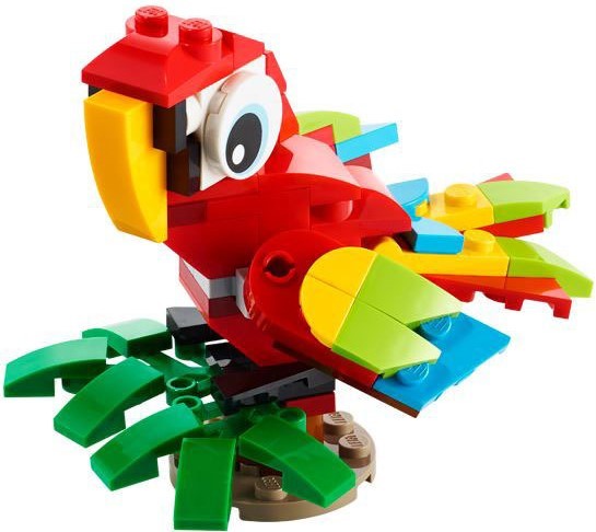 LEGO Creator Le perroquet tropical 30581