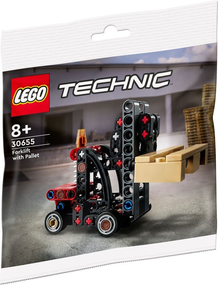 LEGO Technic Gabelstapler mit Palette 30655