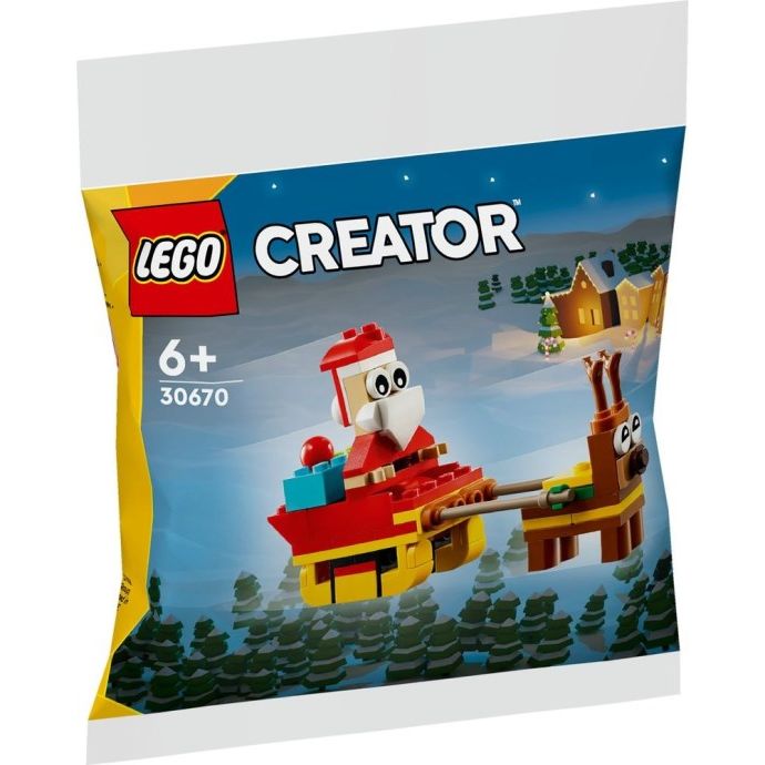 LEGO Creator Weihnachtsmann auf Schlittenfahrt 30670