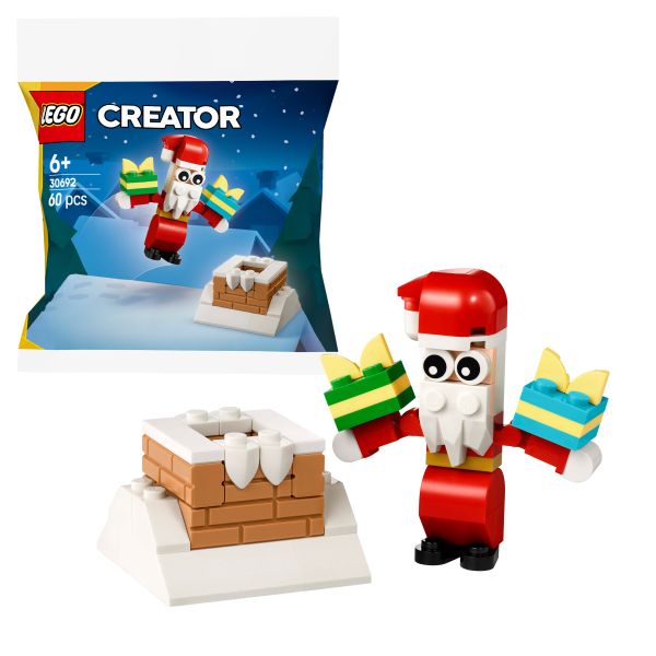 LEGO Creator Der Weihnachtsmann im Schornstein 30692