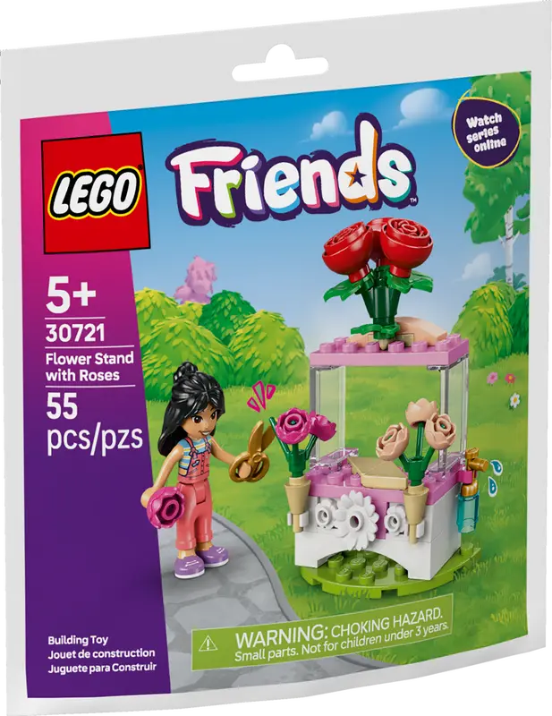 LEGO Friends Blumenstand mit Rosen 30721