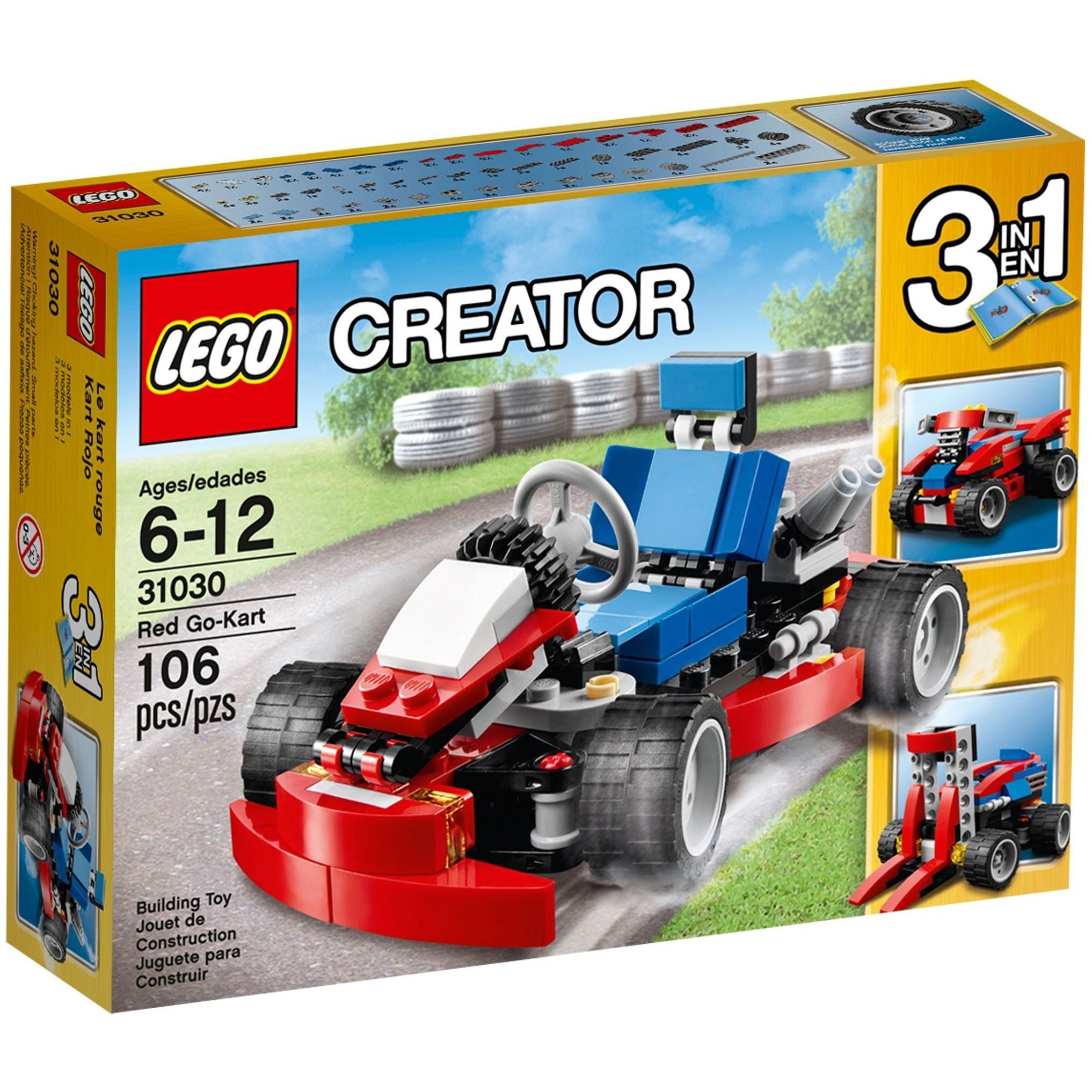 LEGO Creator Rotes GO-Kart 31030