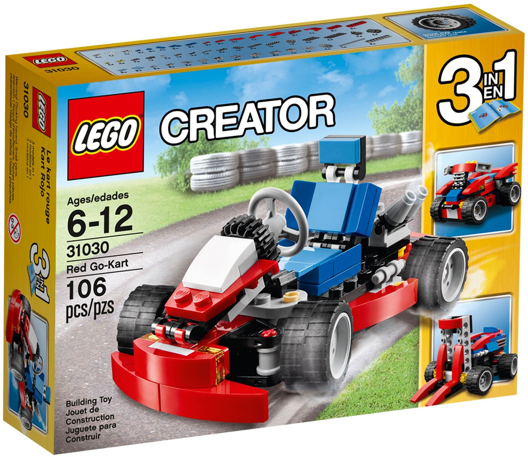 LEGO Creator Rotes GO-Kart 31030