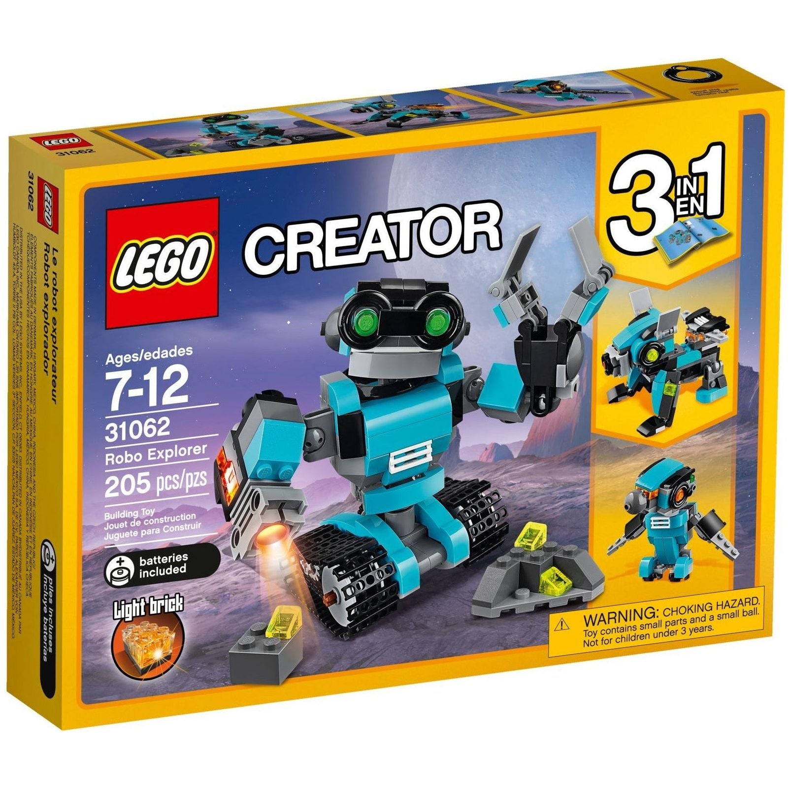 LEGO Creator Forschungsroboter 31062