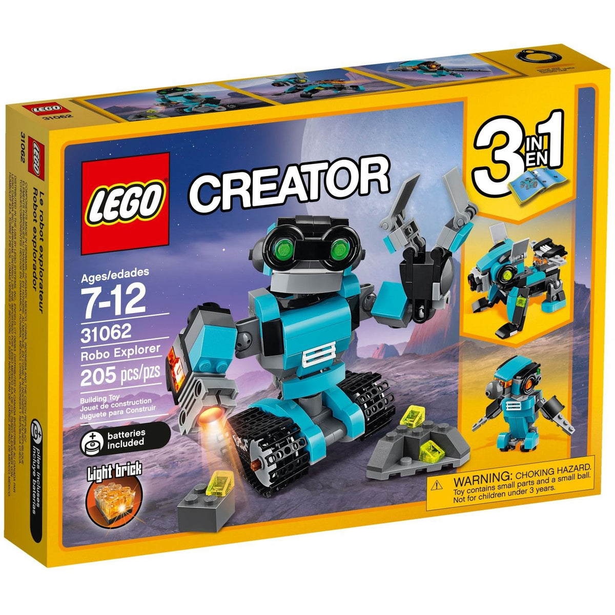 LEGO Creator Forschungsroboter 31062