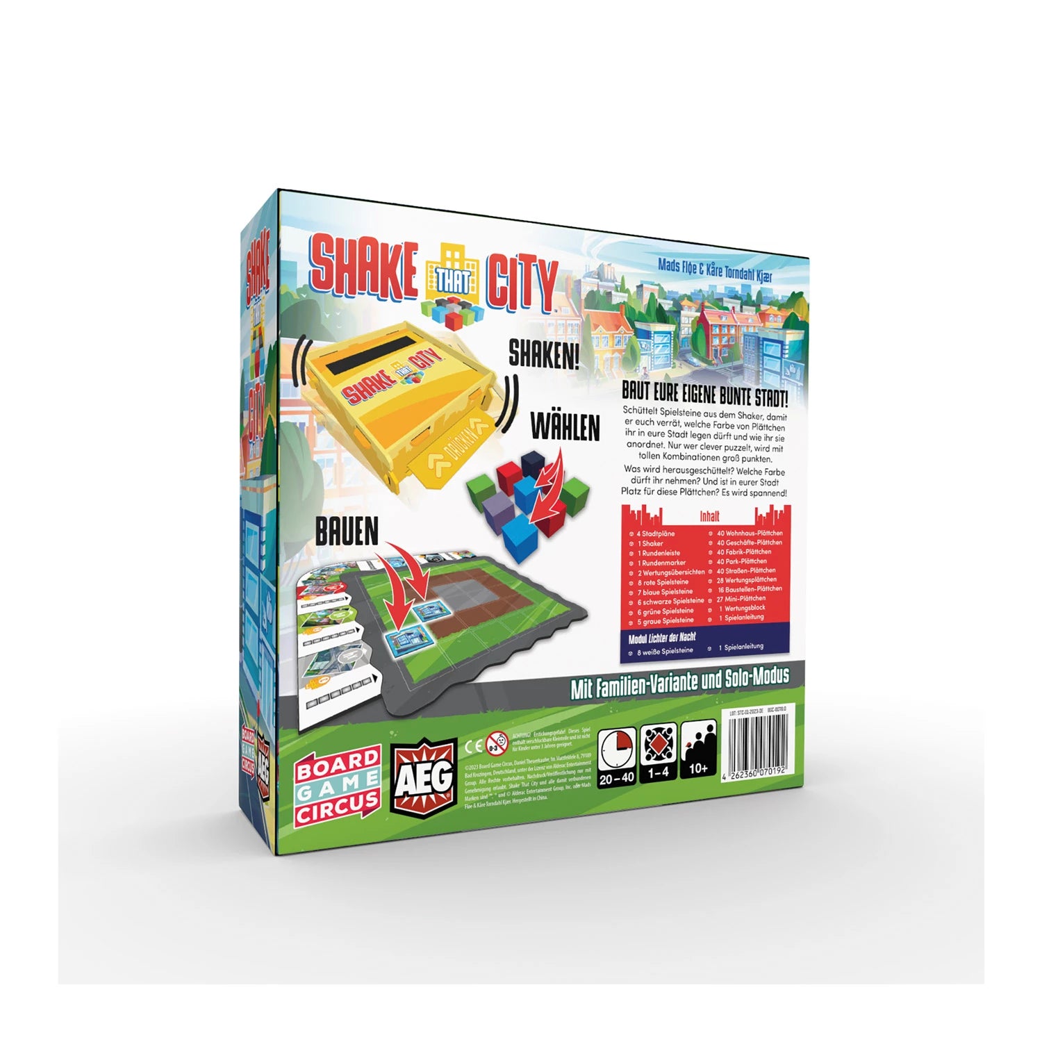 Board Game Circus Shake That City