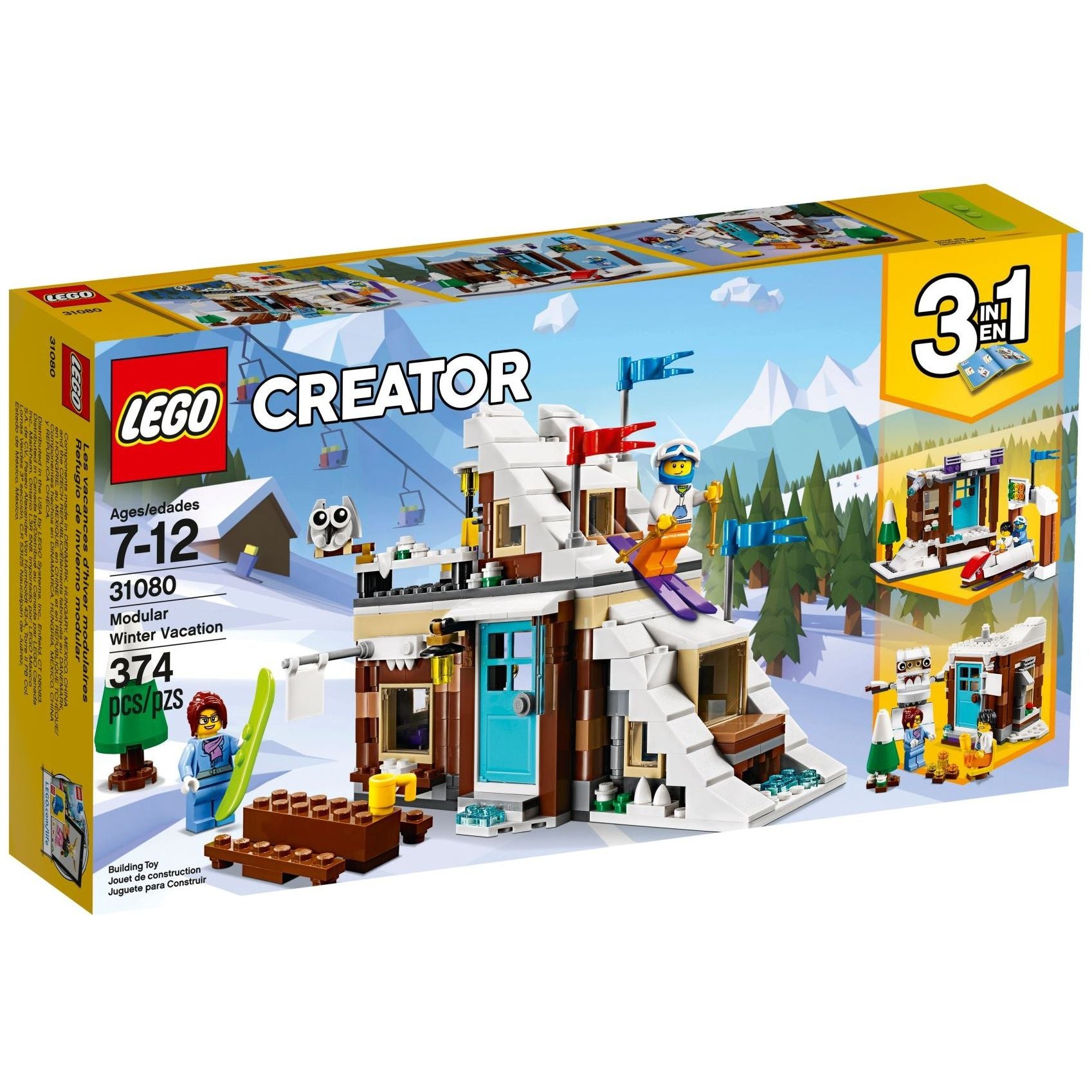 LEGO Creator Modulares Wintersportparadies 31080