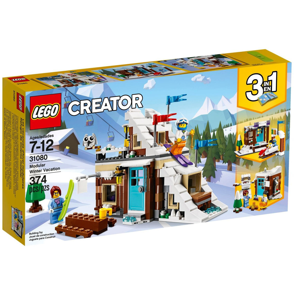 LEGO Creator Modulares Wintersportparadies 31080