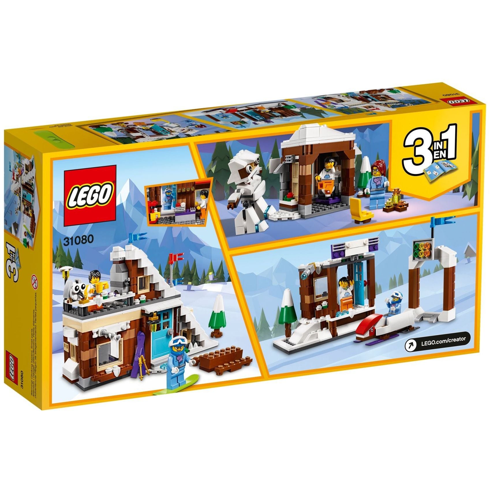 LEGO Creator Modulares Wintersportparadies 31080