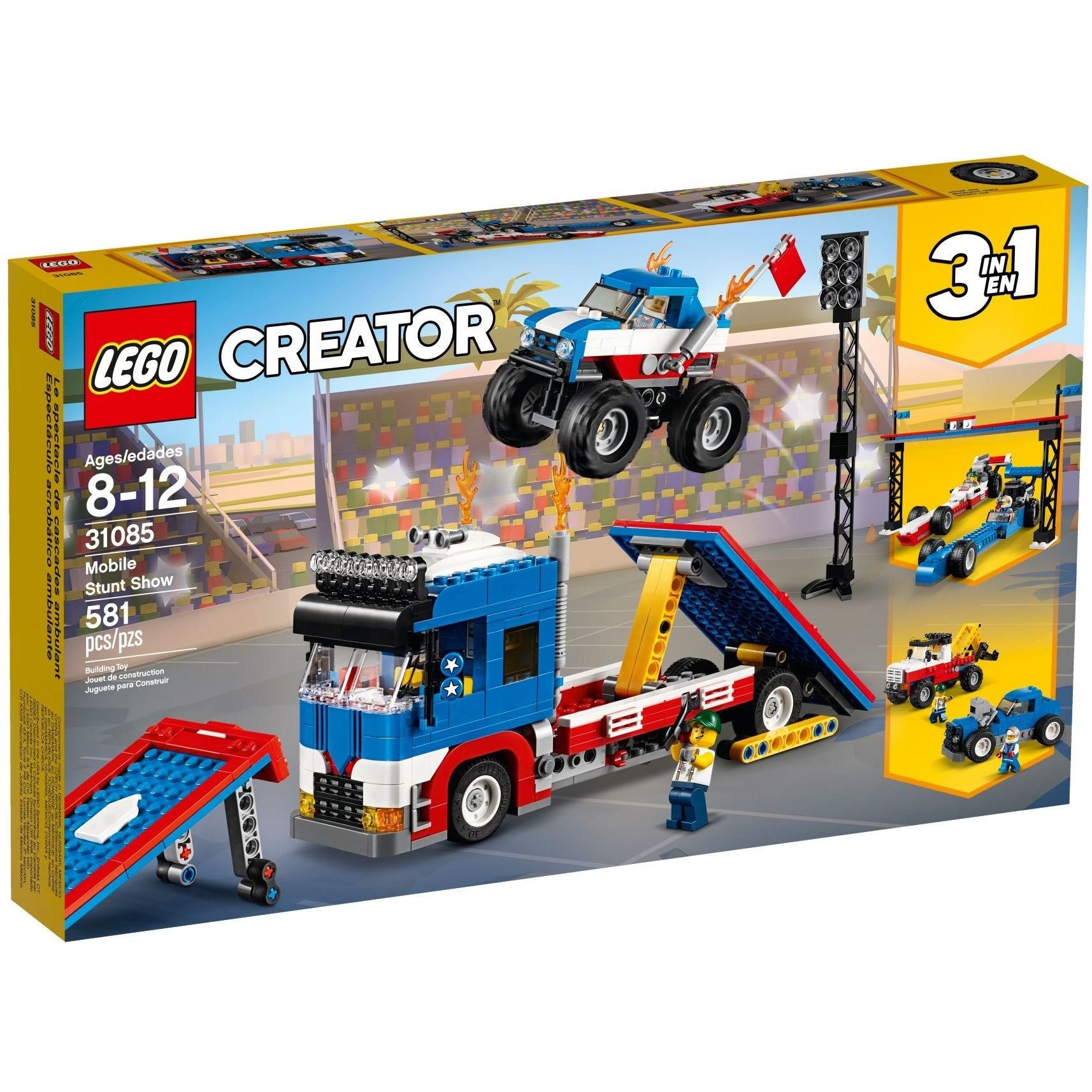 LEGO Creator Stunt-Truck-Transporter 31085