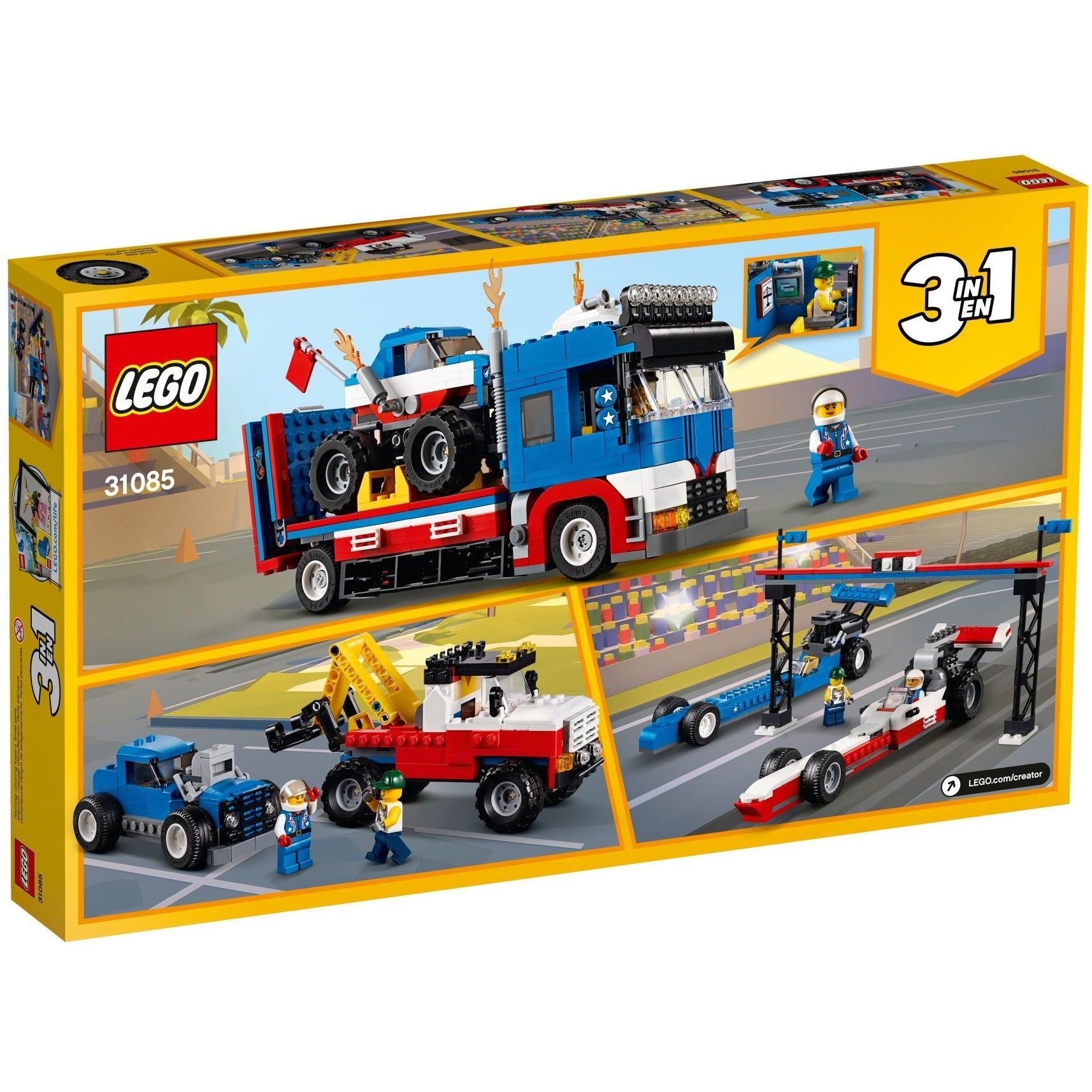 LEGO Creator Stunt-Truck-Transporter 31085