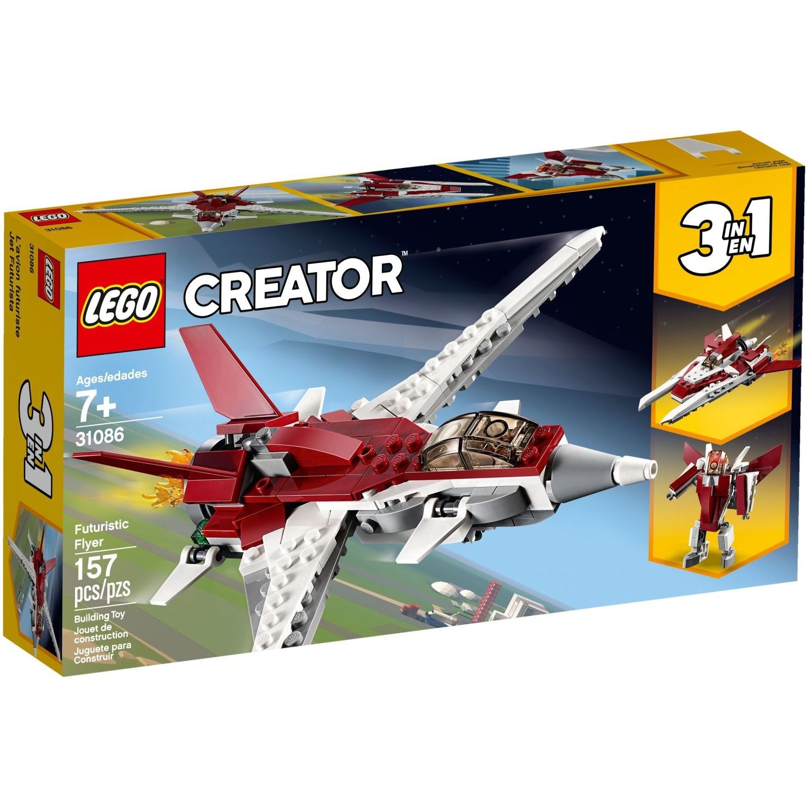 LEGO Creator L'avion du futur 31086