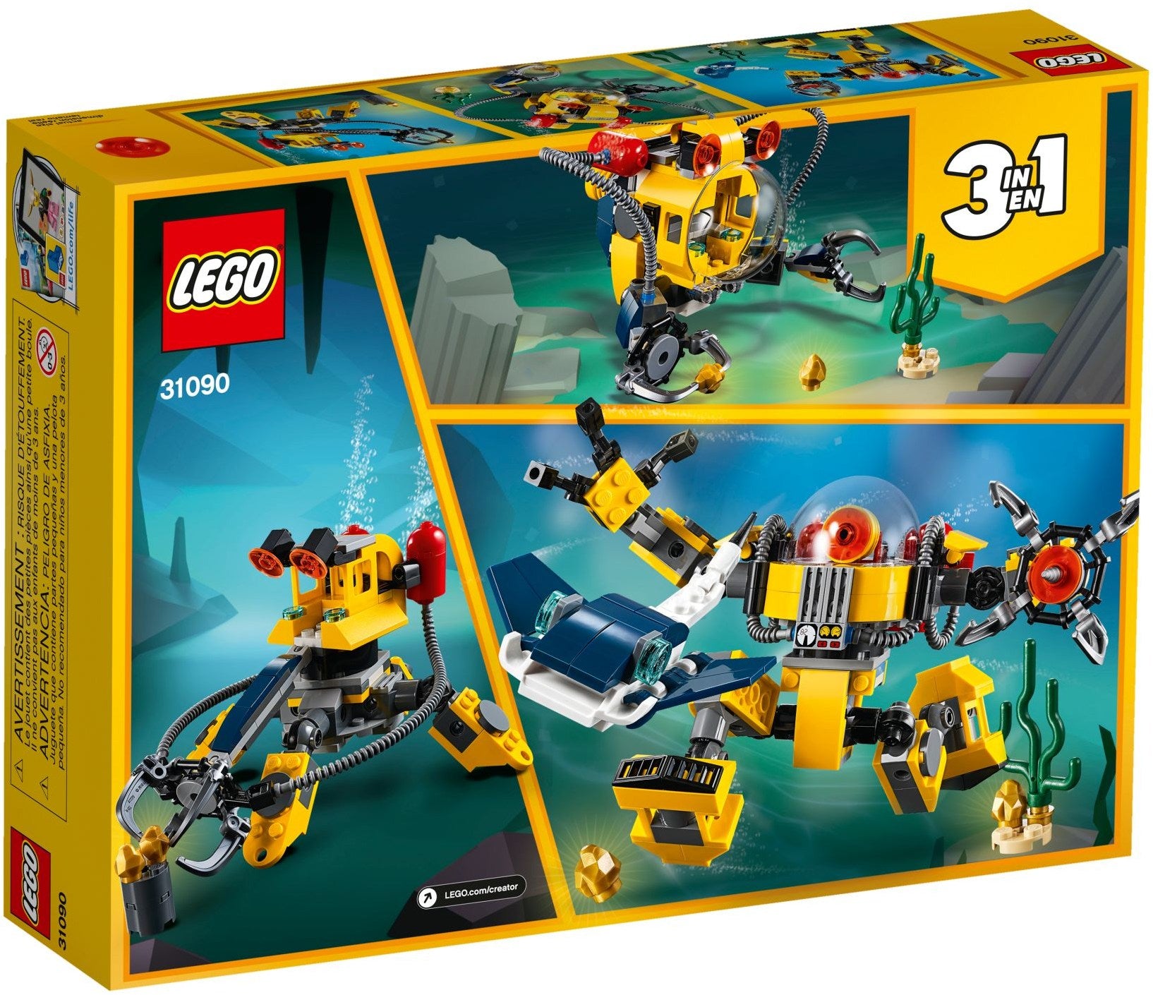 LEGO Creator Unterwasser-Roboter 31090