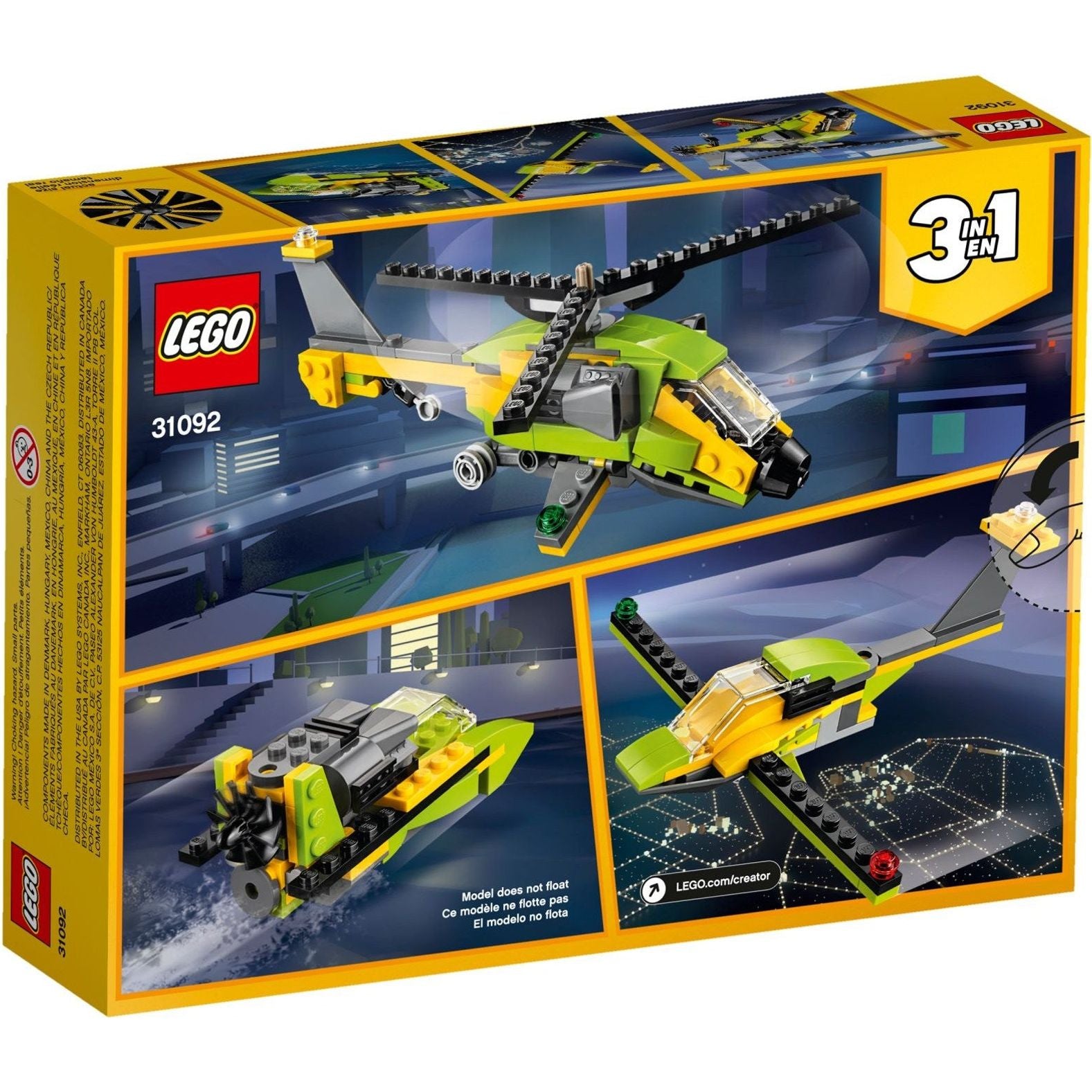 LEGO Creator Hubschrauber 31092