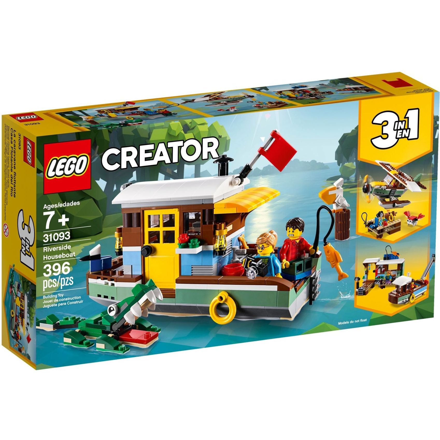 LEGO Creator La péniche 31093