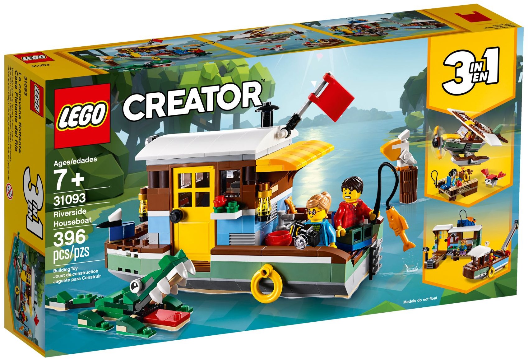 LEGO Creator La péniche 31093