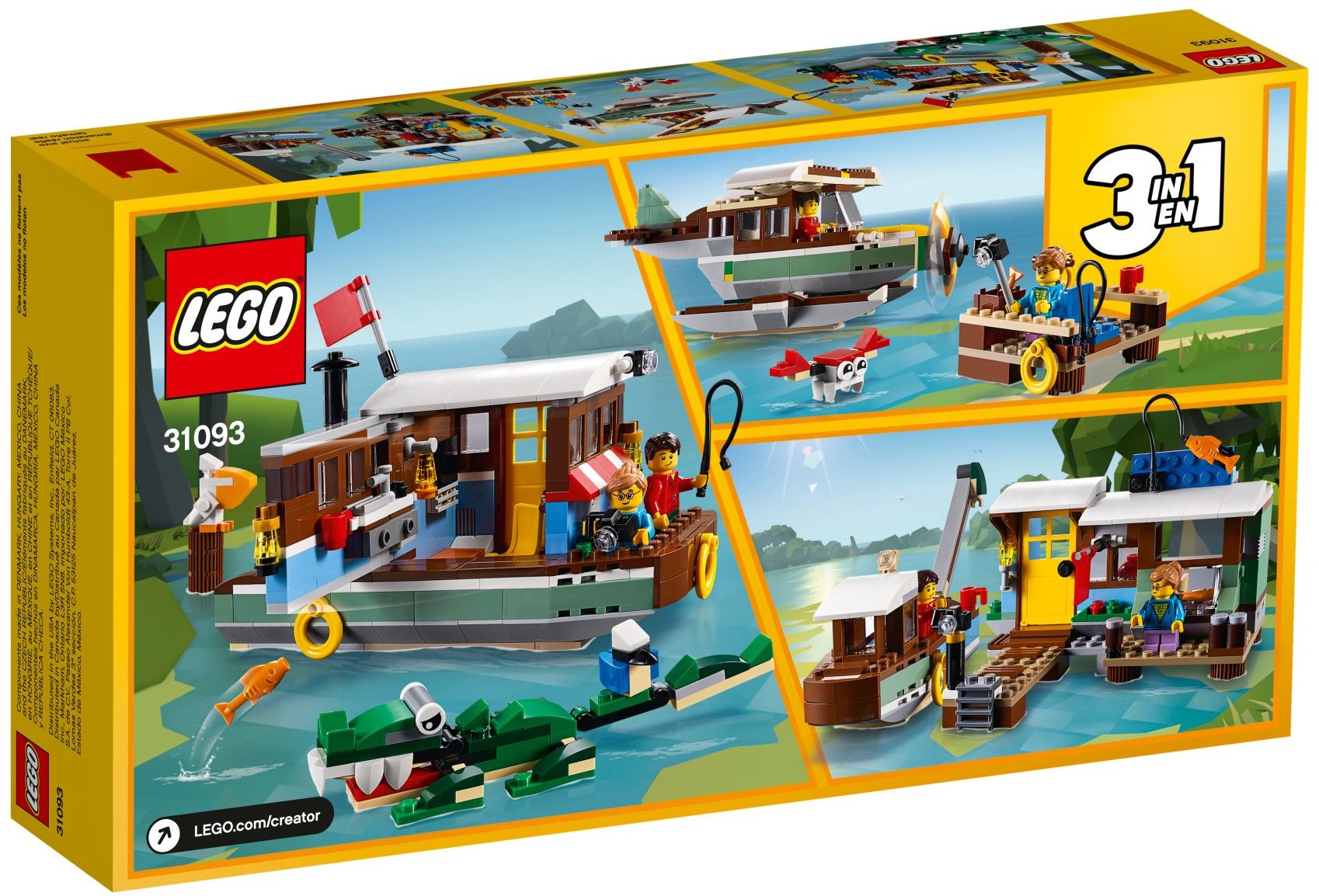 LEGO Creator La péniche 31093
