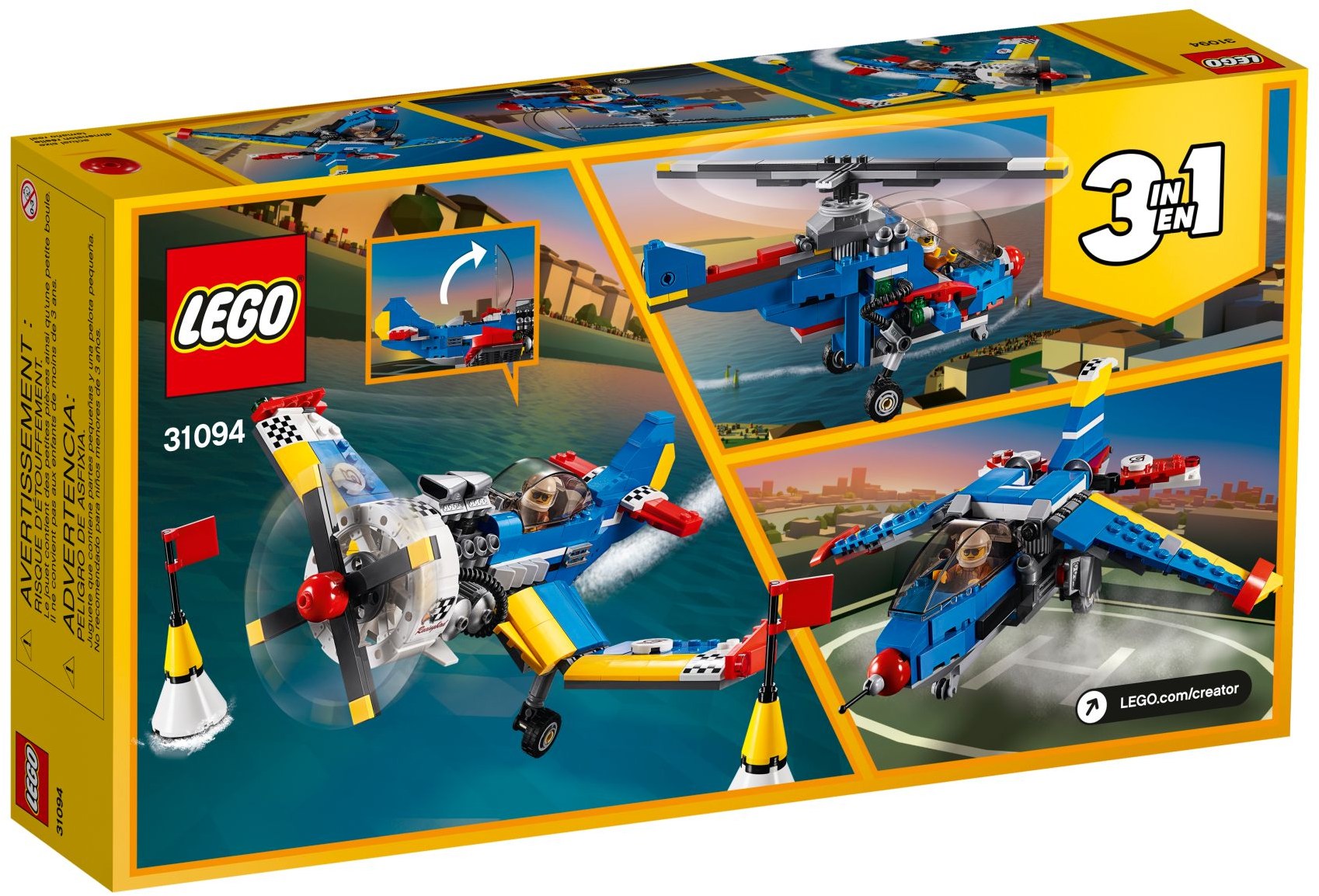 LEGO Creator Rennflugzeug 31094