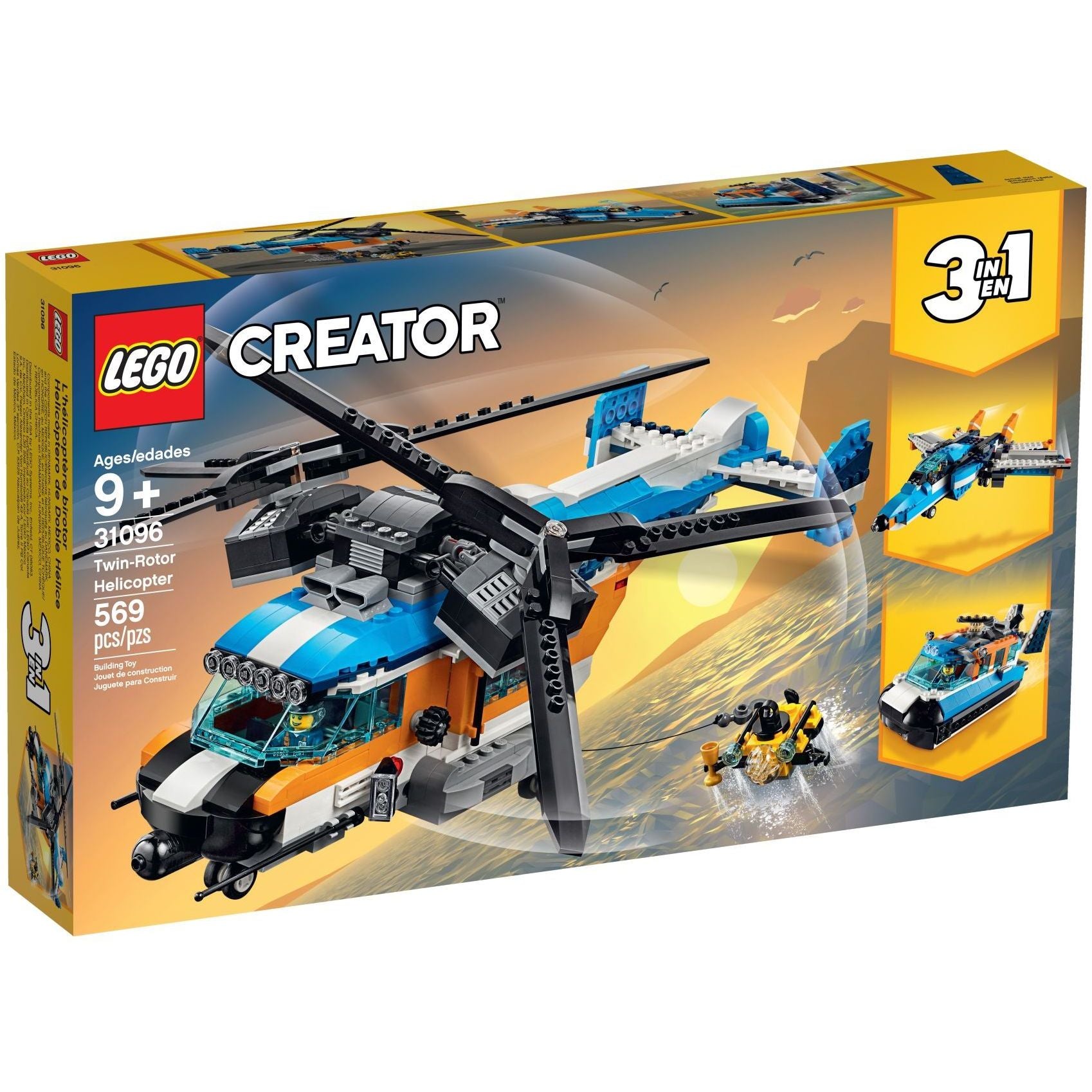LEGO Creator Doppelrotor-Hubschrauber 31096