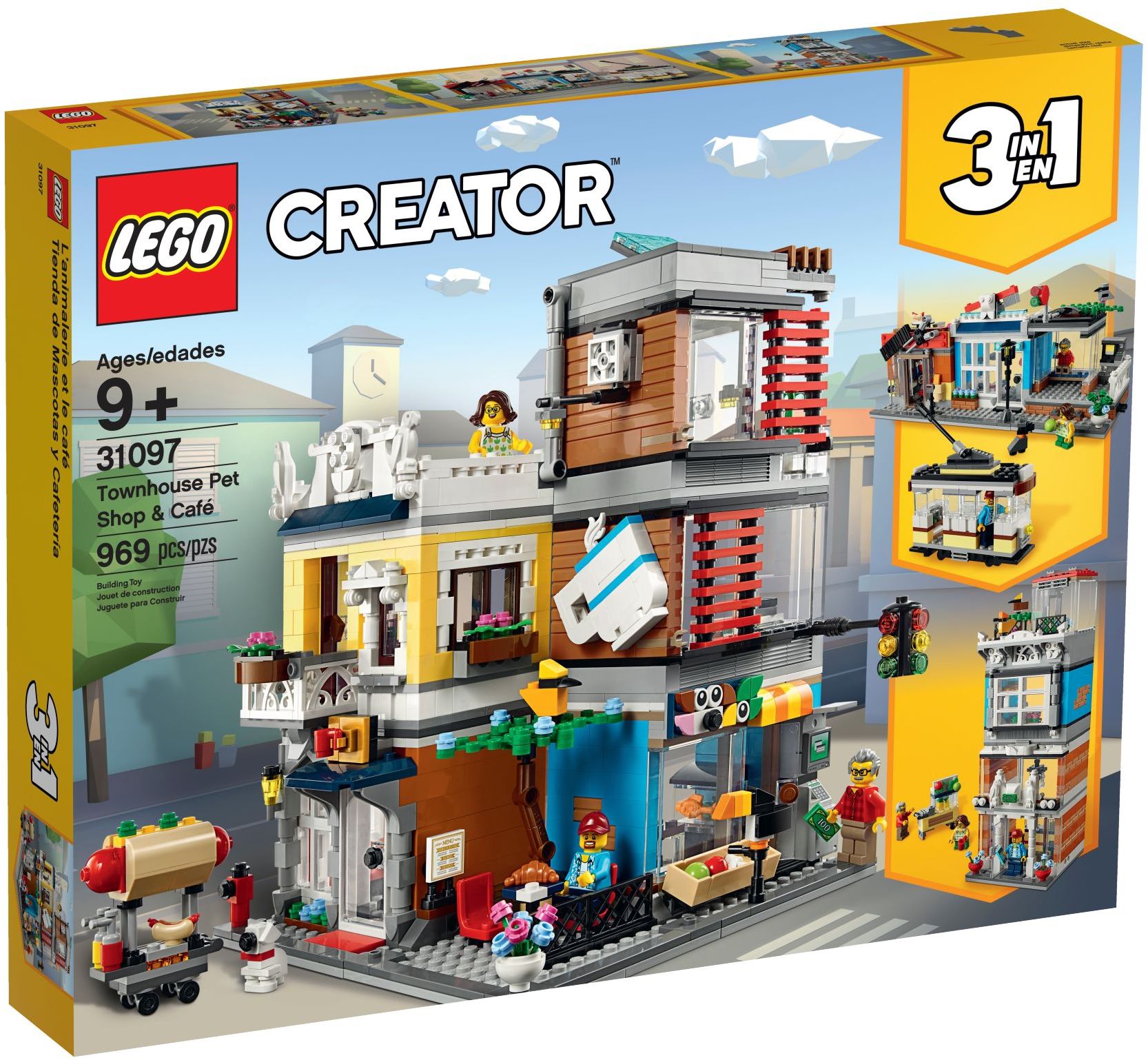 LEGO Creator Stadthaus mit Zoohandlung 31097