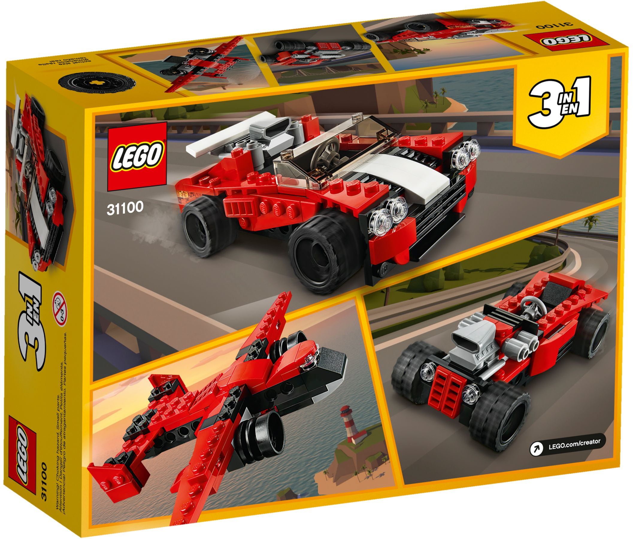 Voiture de sport LEGO Creator 31100