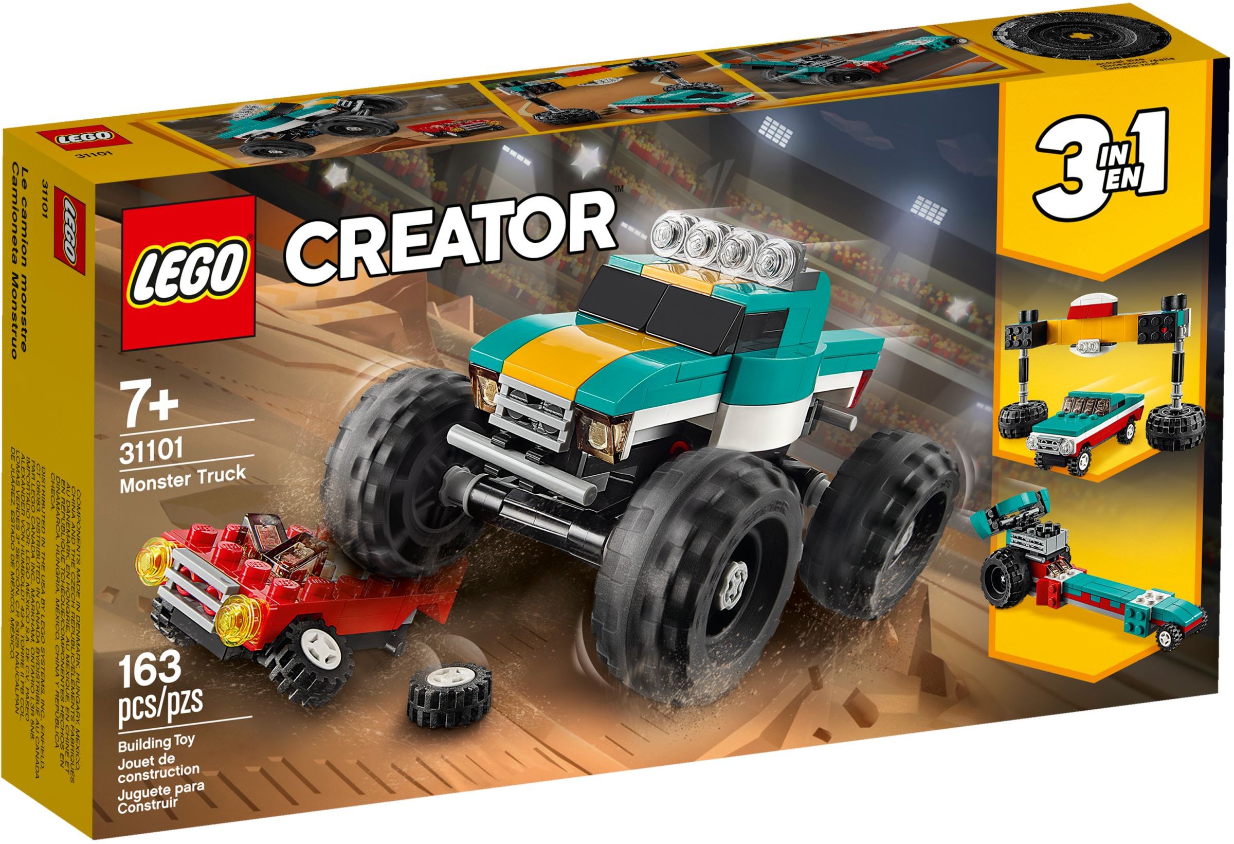 Le camion monstre LEGO Creator 31101