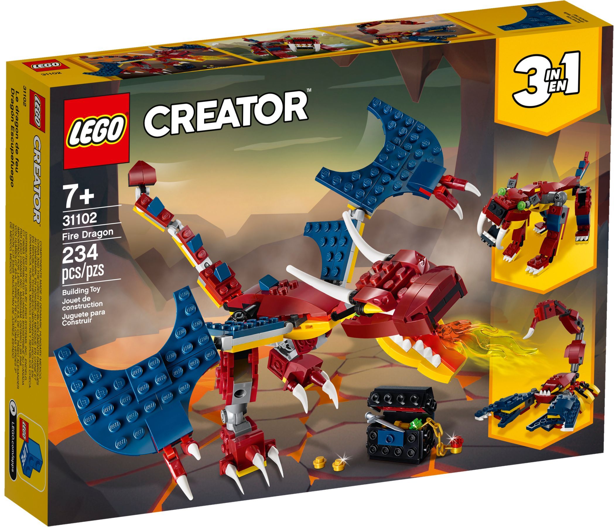 LEGO Creator Dragon de Feu 31102