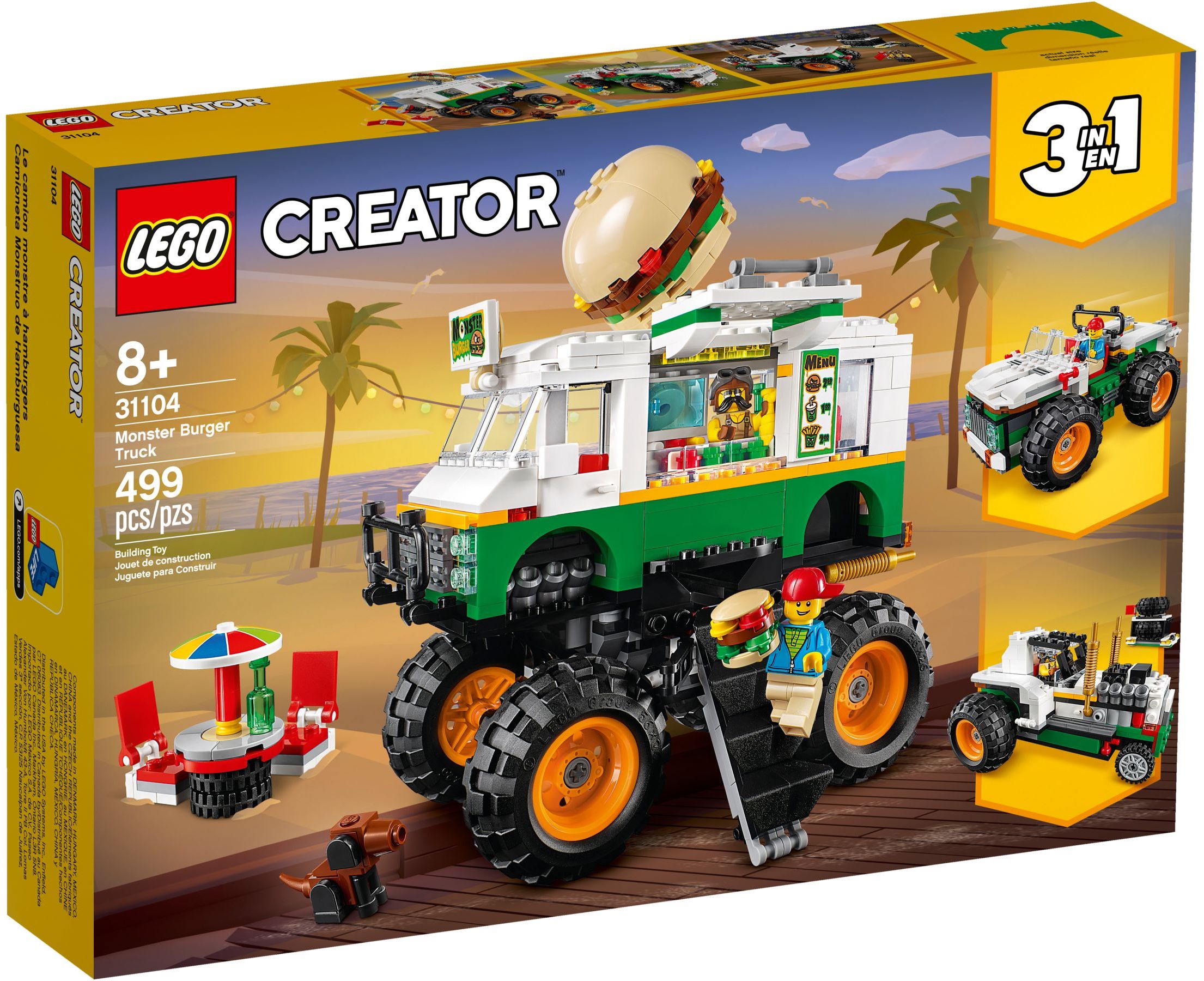 LEGO Creator Burger-Monster-Truck 31104