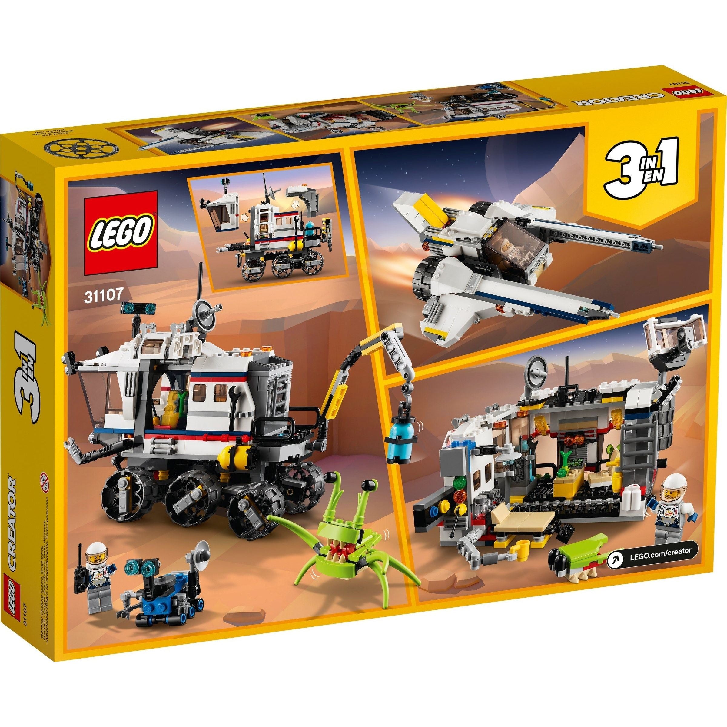 LEGO Creator Planeten Erkundungs-Rover 31107