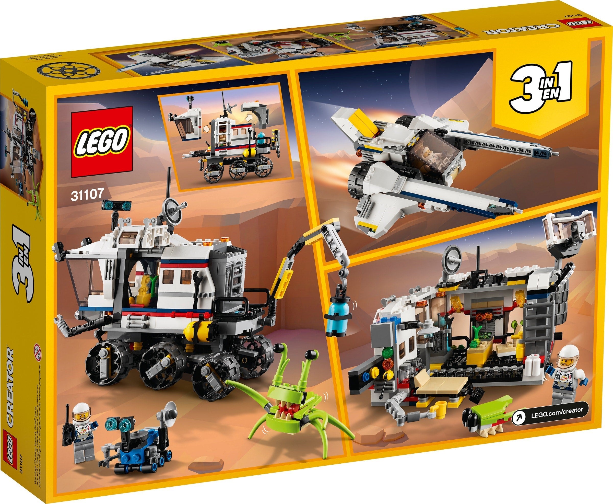Lego Planet Exploration Rover 31107