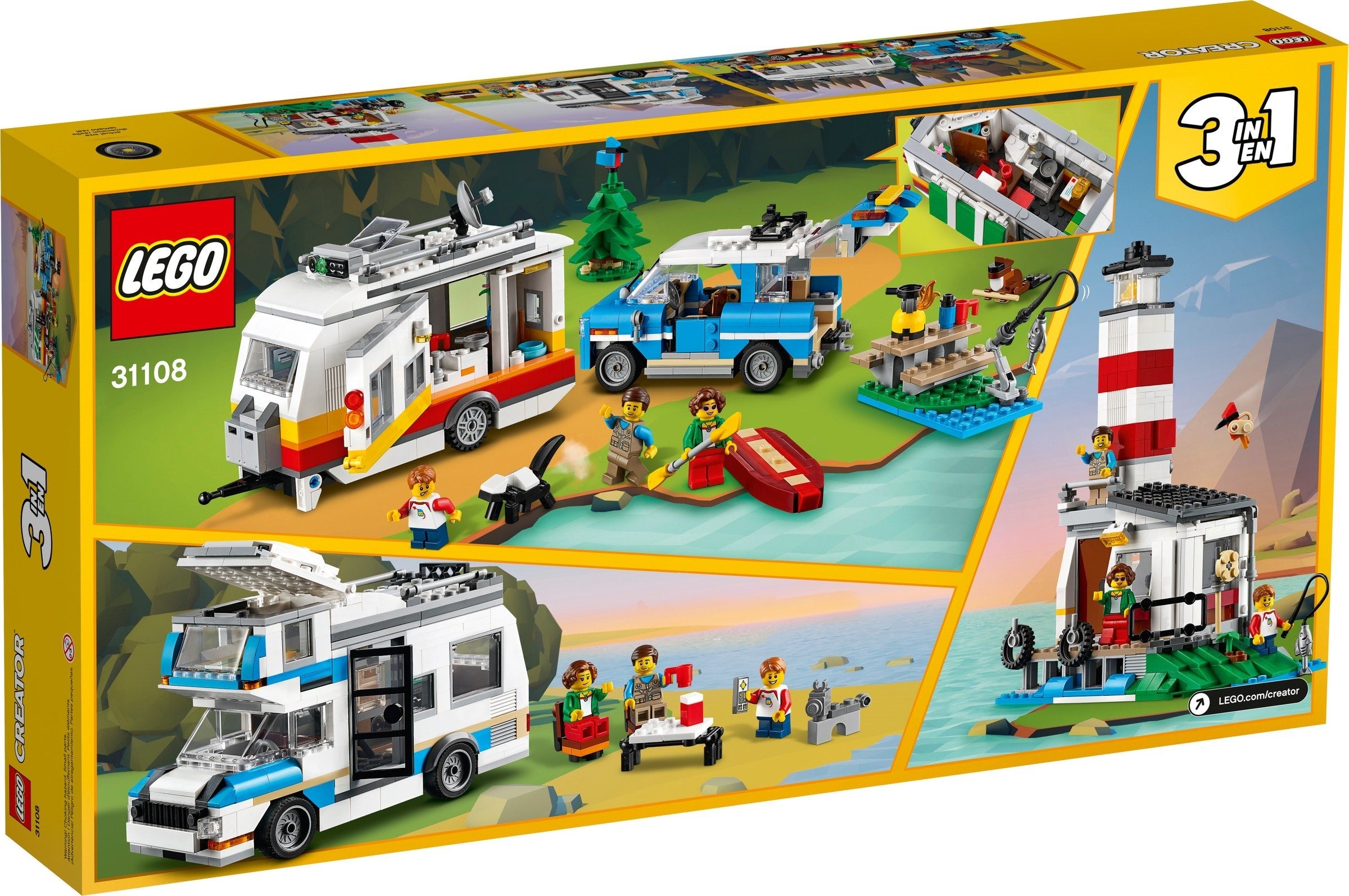 LEGO Creator Les vacances en camping 31108