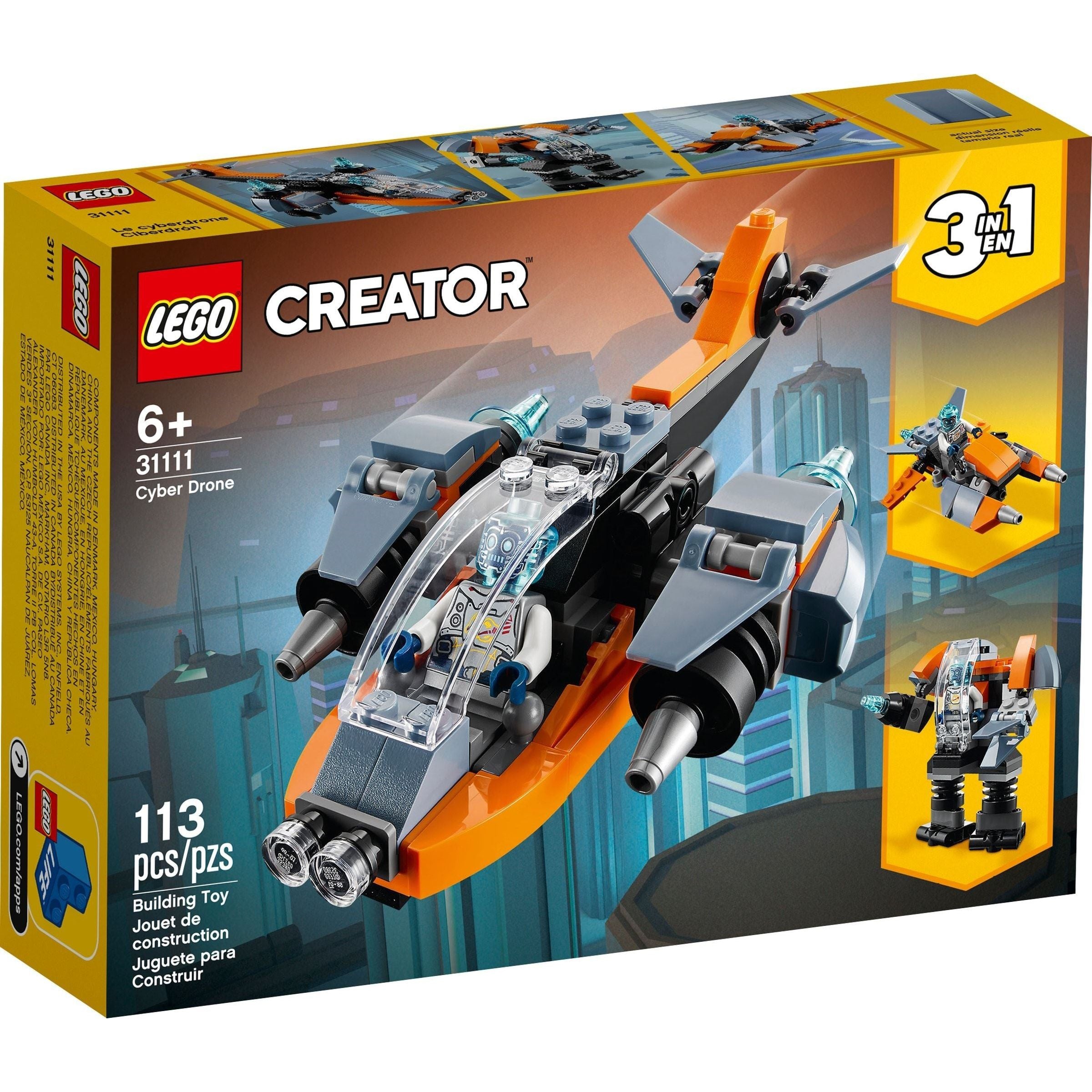 LEGO Creator Cyber-Drohne 31111