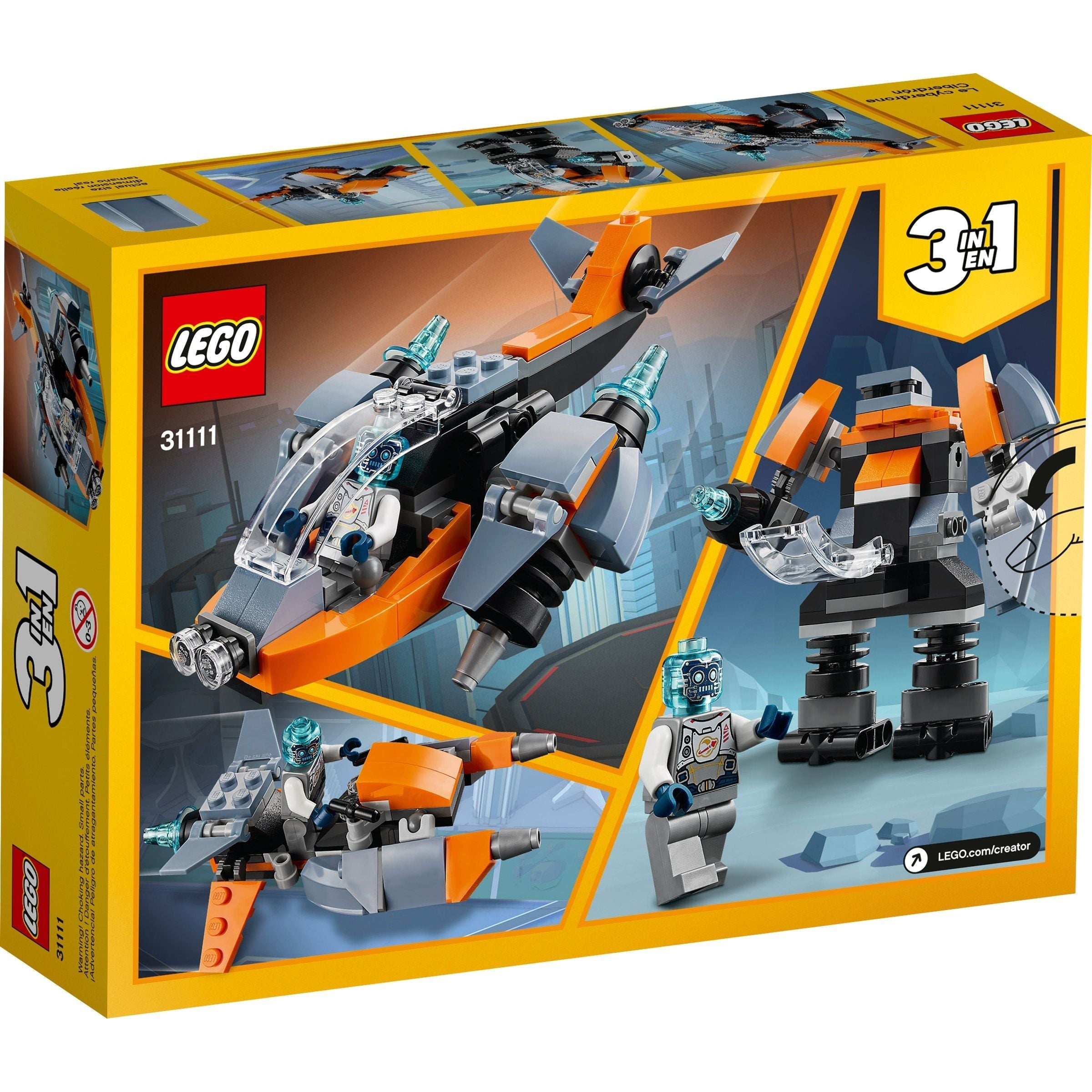 LEGO Creator Cyber-Drohne 31111