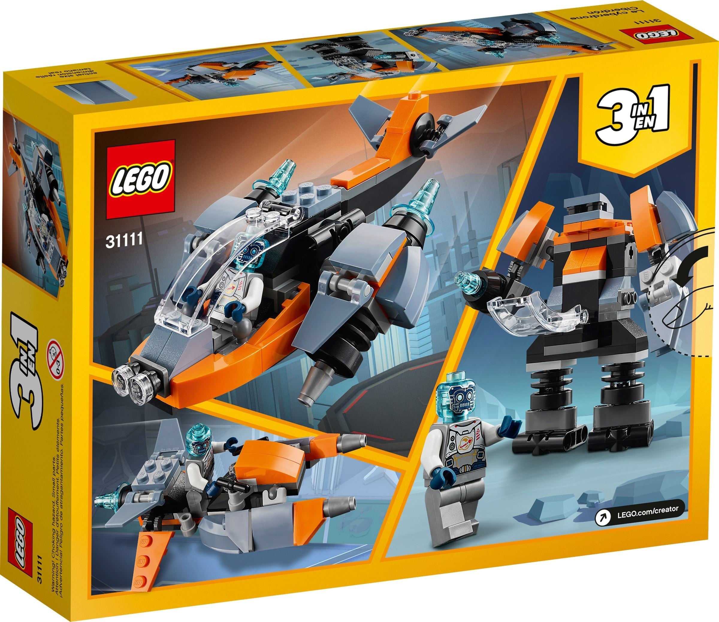 LEGO Creator Cyber-Drohne 31111