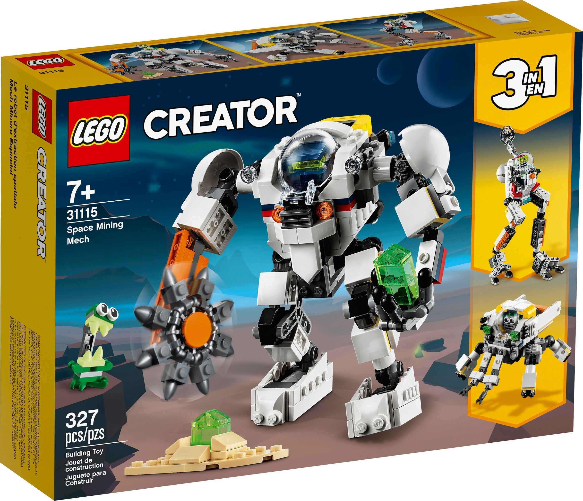 Le robot spatial LEGO Creator 31115