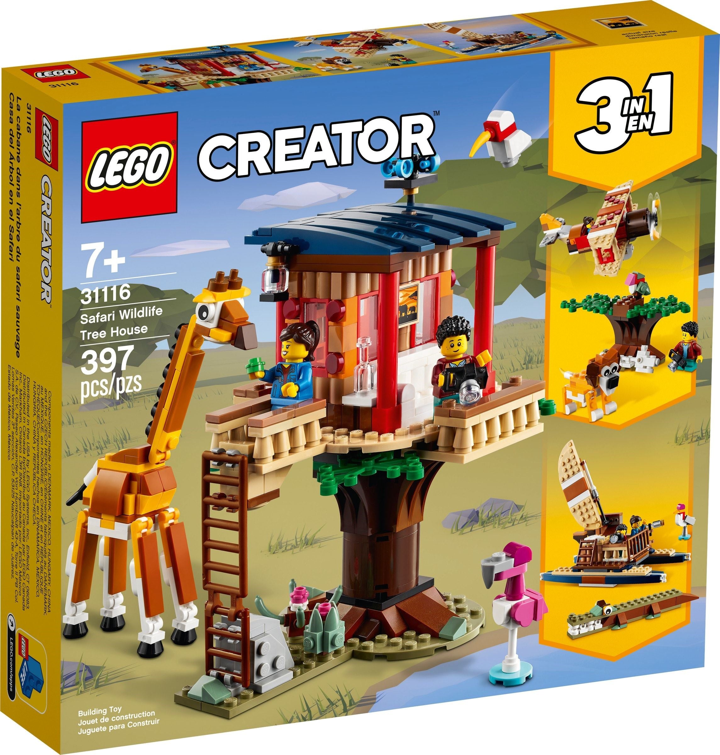 LEGO Creator Safari Tree House 31116