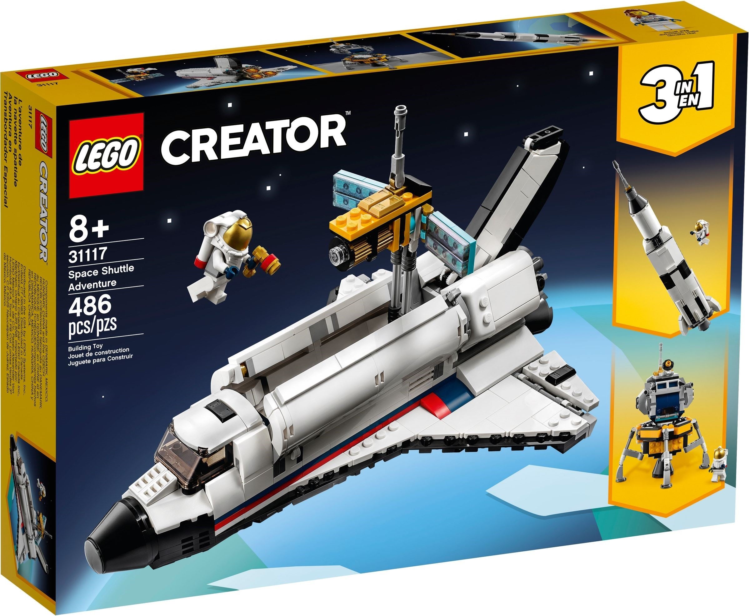 LEGO Creator Spaceshuttle-Abenteuer 31117