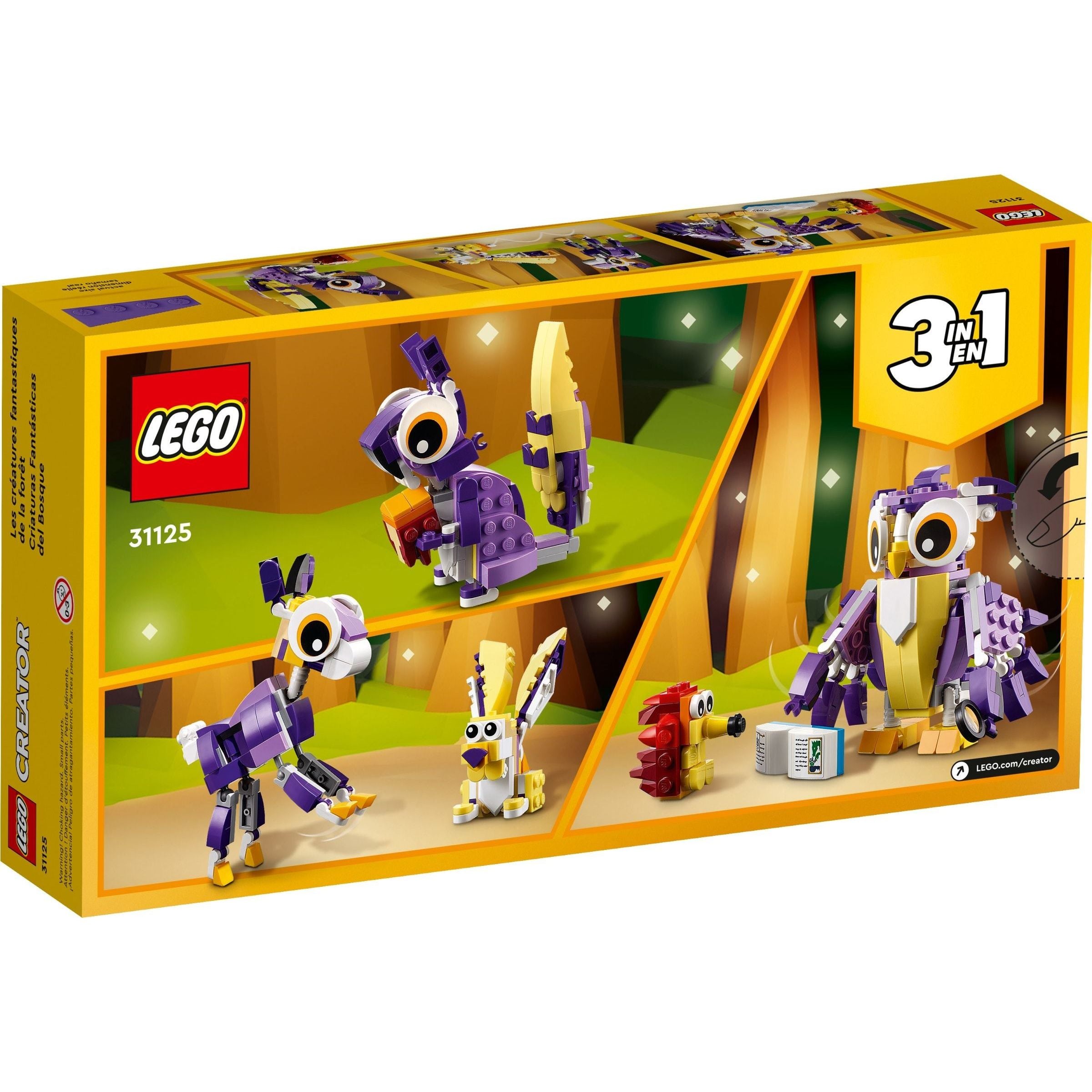 LEGO Creator Wald-Fabelwesen 31125