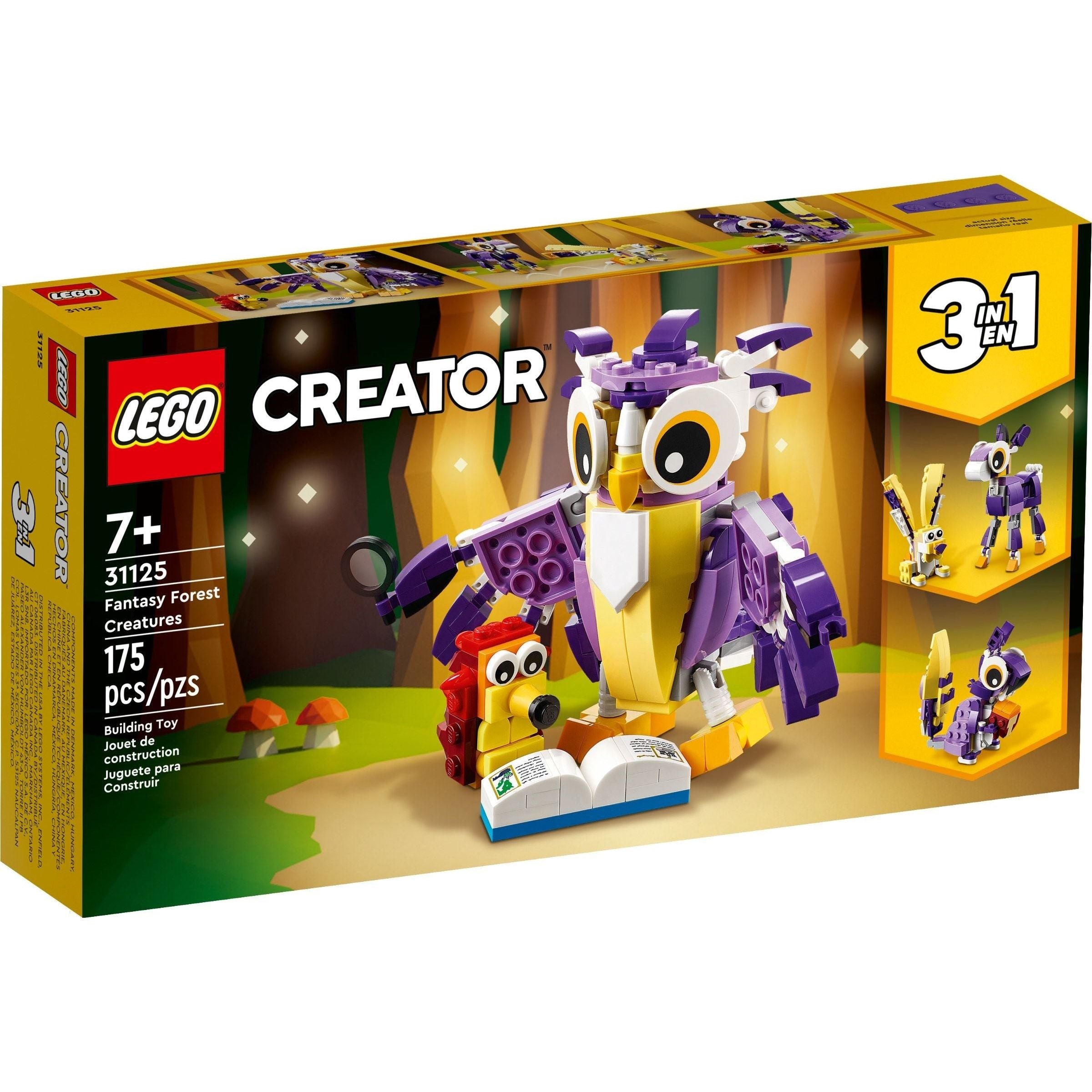 <transcy>LEGO Creator Forêt fable 31 125</transcy>