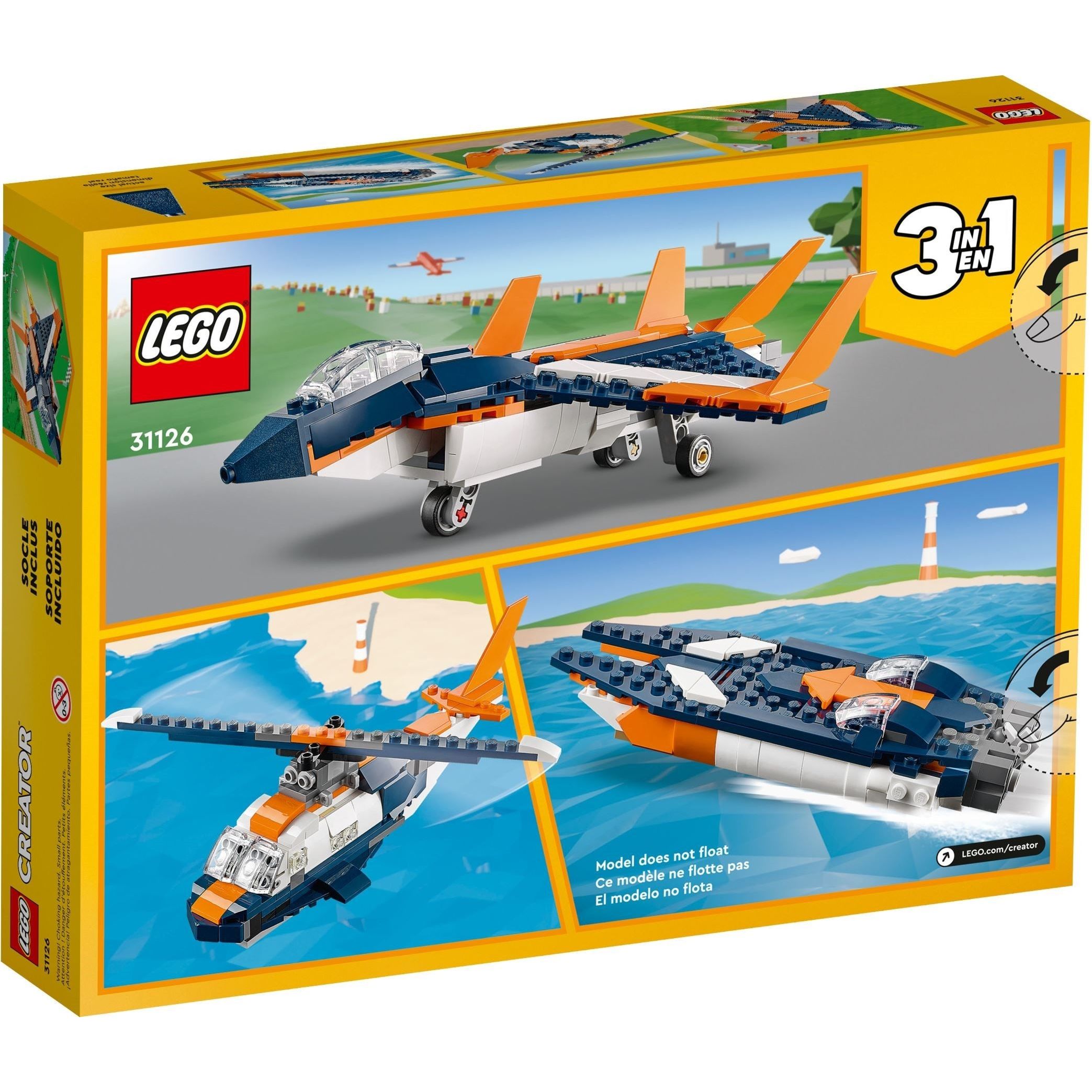 LEGO Creator Überschalljet 31126