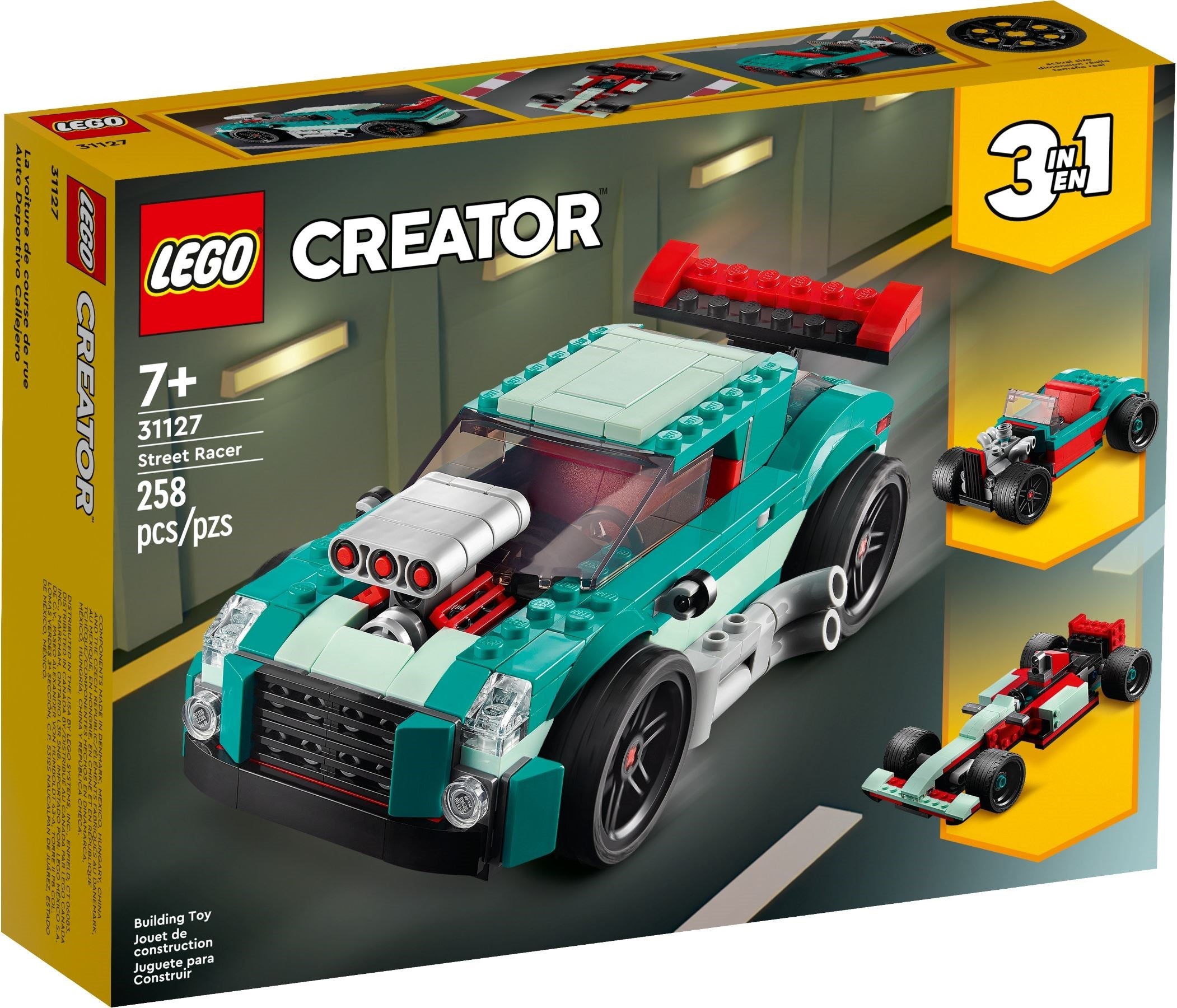 <transcy>LEGO Creator Voiture de course 31127</transcy>