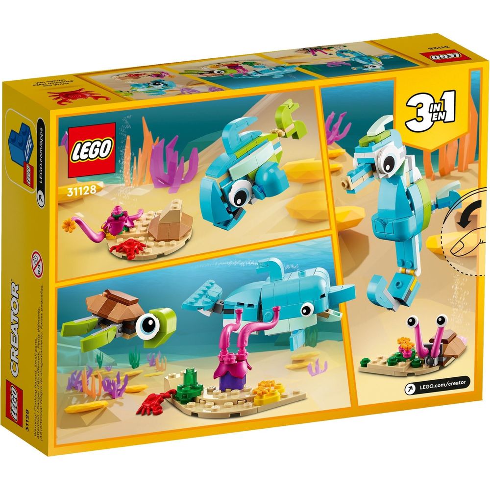 LEGO Creator Delfin und Schildkröte 31128
