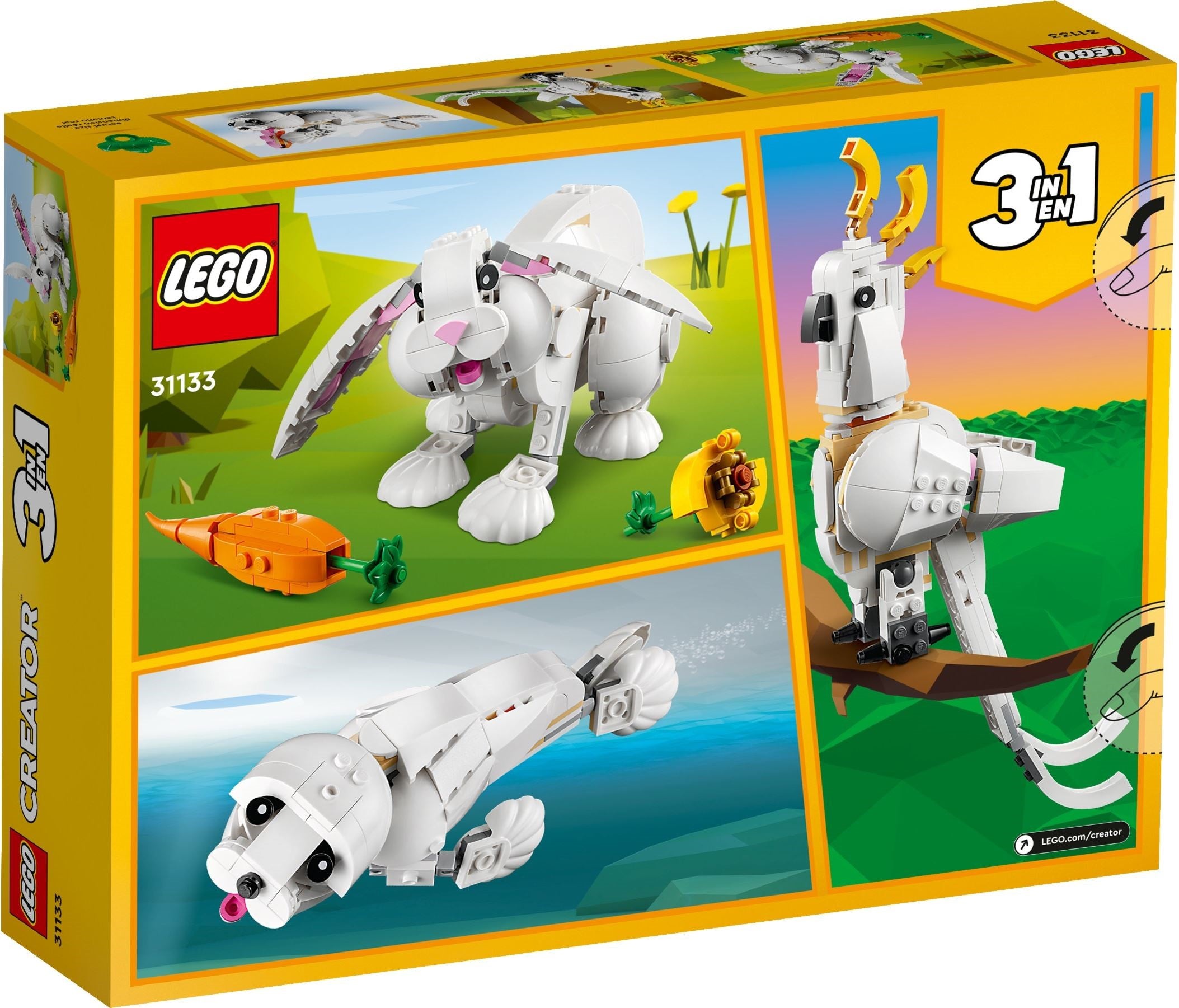 LEGO Creator Weisser Hase 31133